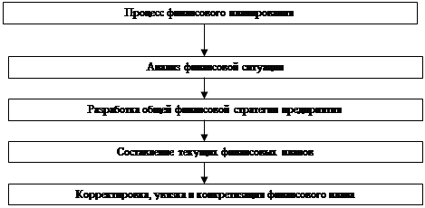 Рис структура процесса финансового планирования 1